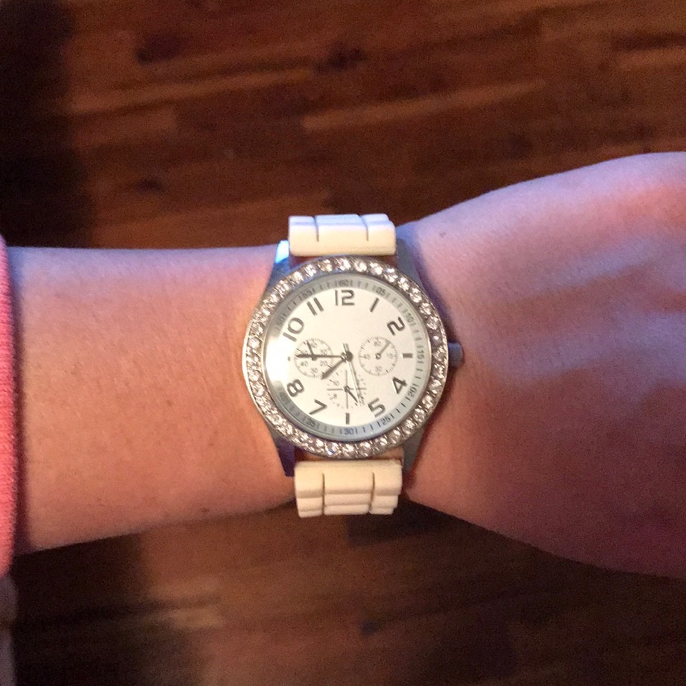White Dance watch